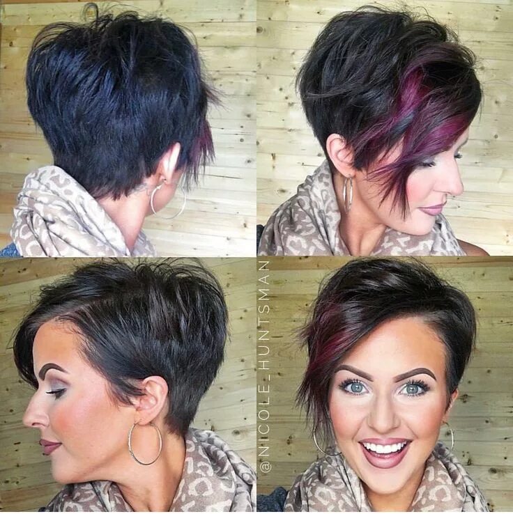 Hair, Style, Makeup & Fashion on Instagram: "This pixie from @headrushdesigns wa