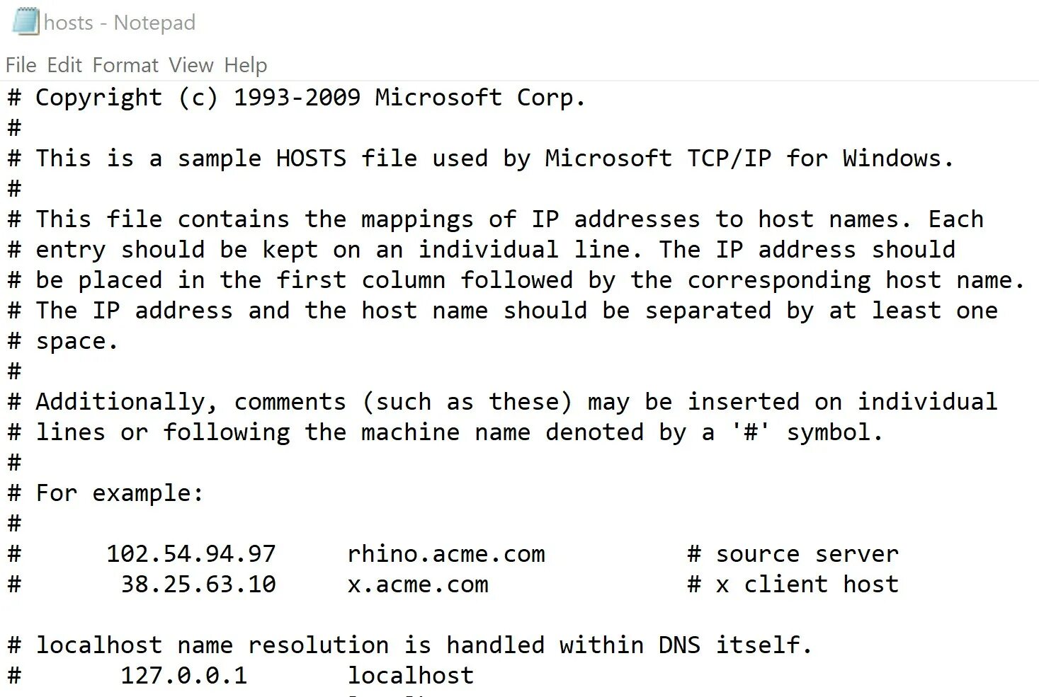 Word hosts. Файл hosts Windows 10. Файл hosts фото.