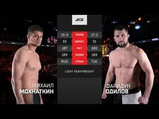 Мохнаткин одилов видео боя