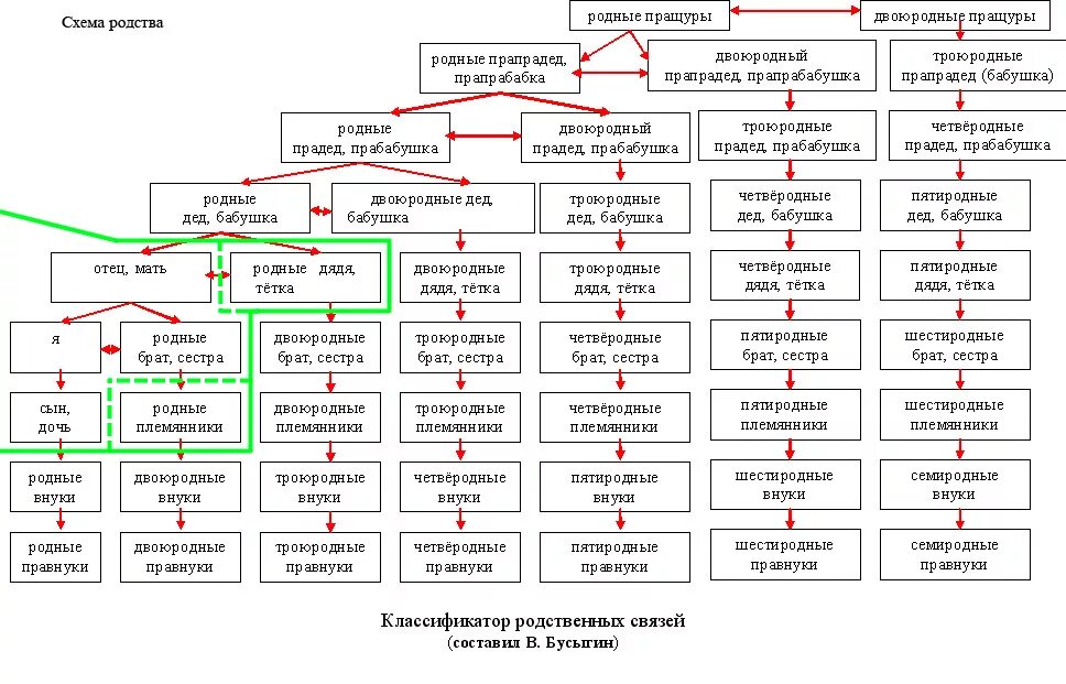 Дядя является родственником