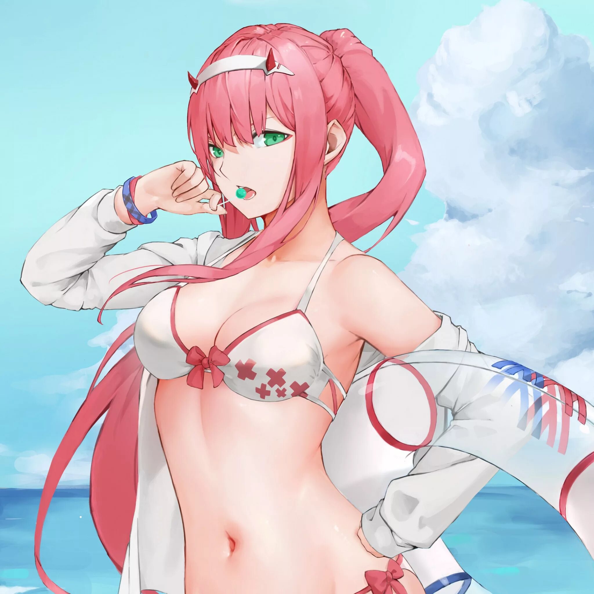 02 пошло. 02 пошло. Darling in the franxx zero two колготки. 02 пошло. Zero two франкс в купальнике.