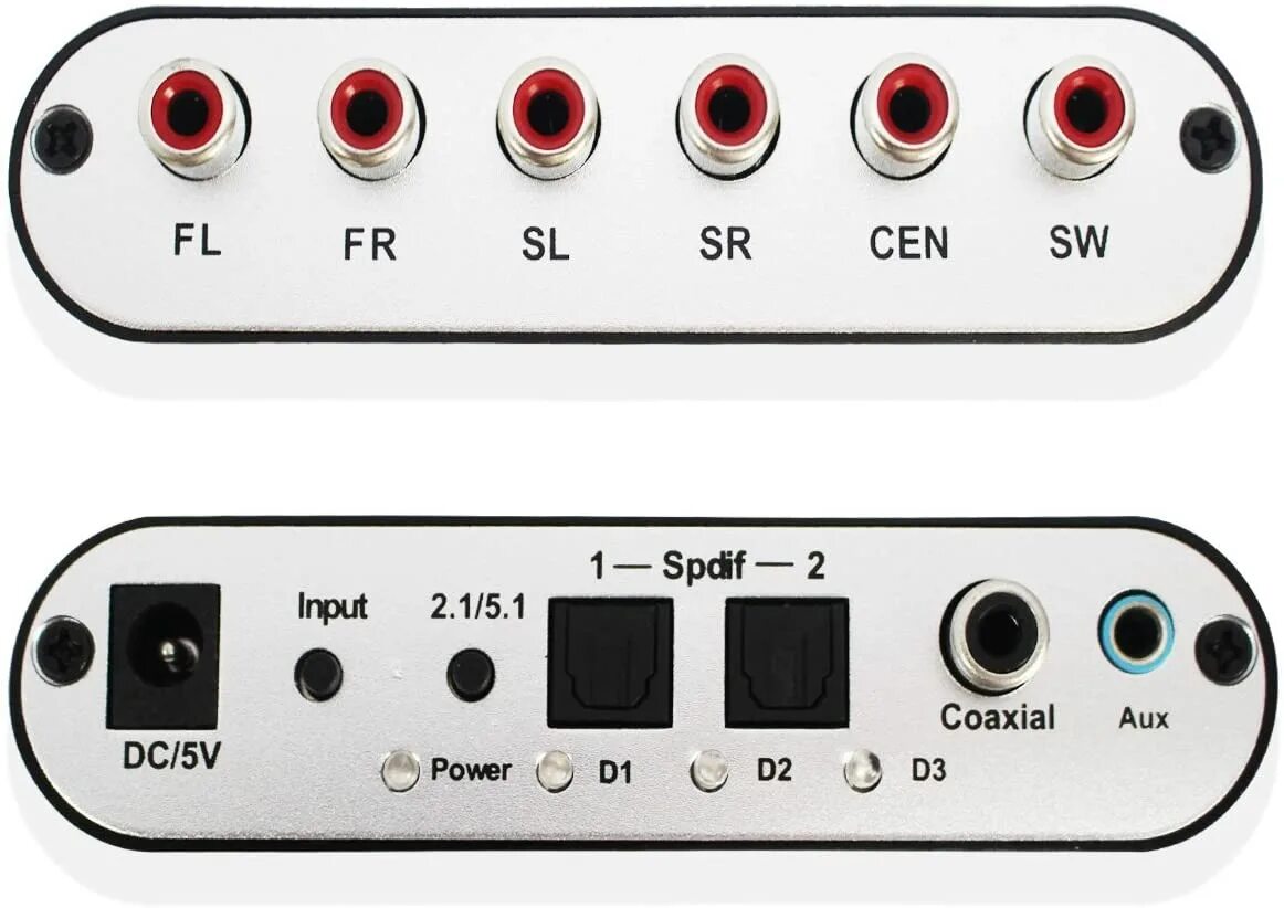 5.1 ch. SPDIF(Audio, 5.1Ch). Аудио Декодер 5.1, SPDIF,. 5,1 Ch аудио Декодер SPDIF коаксиальный к RCA. 5.1Ch SPDIF коаксиальный цифровой аудио Декодер.