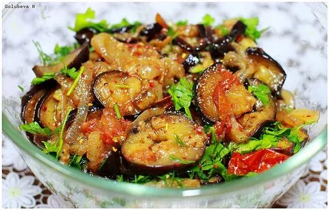 Приготовить баклажаны с мясом и овощами