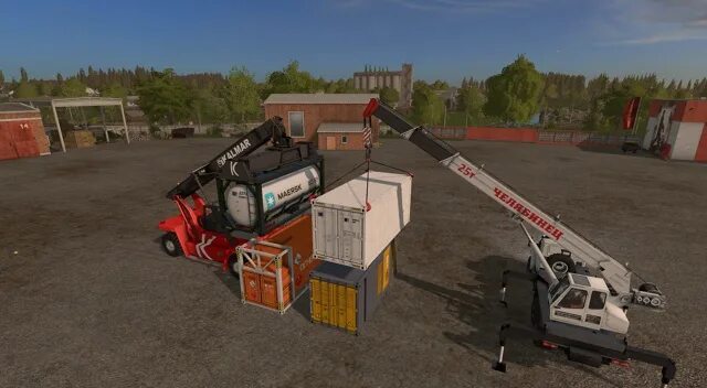 Пак техники для карты золотой колос. ФС 17 золотой Колос - пак 4 контейнера. ФС 17 золотой Колос пак техники. ФС 19 контейнеры золотой Колос. Моды на контейнеры для золотого Колоса для ФС 17.