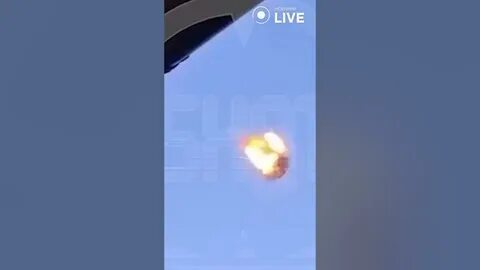 Сбитый беспилотник над финским заливом