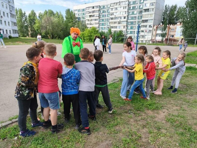 Состоялась игровая программа. Состоялась игровая программа