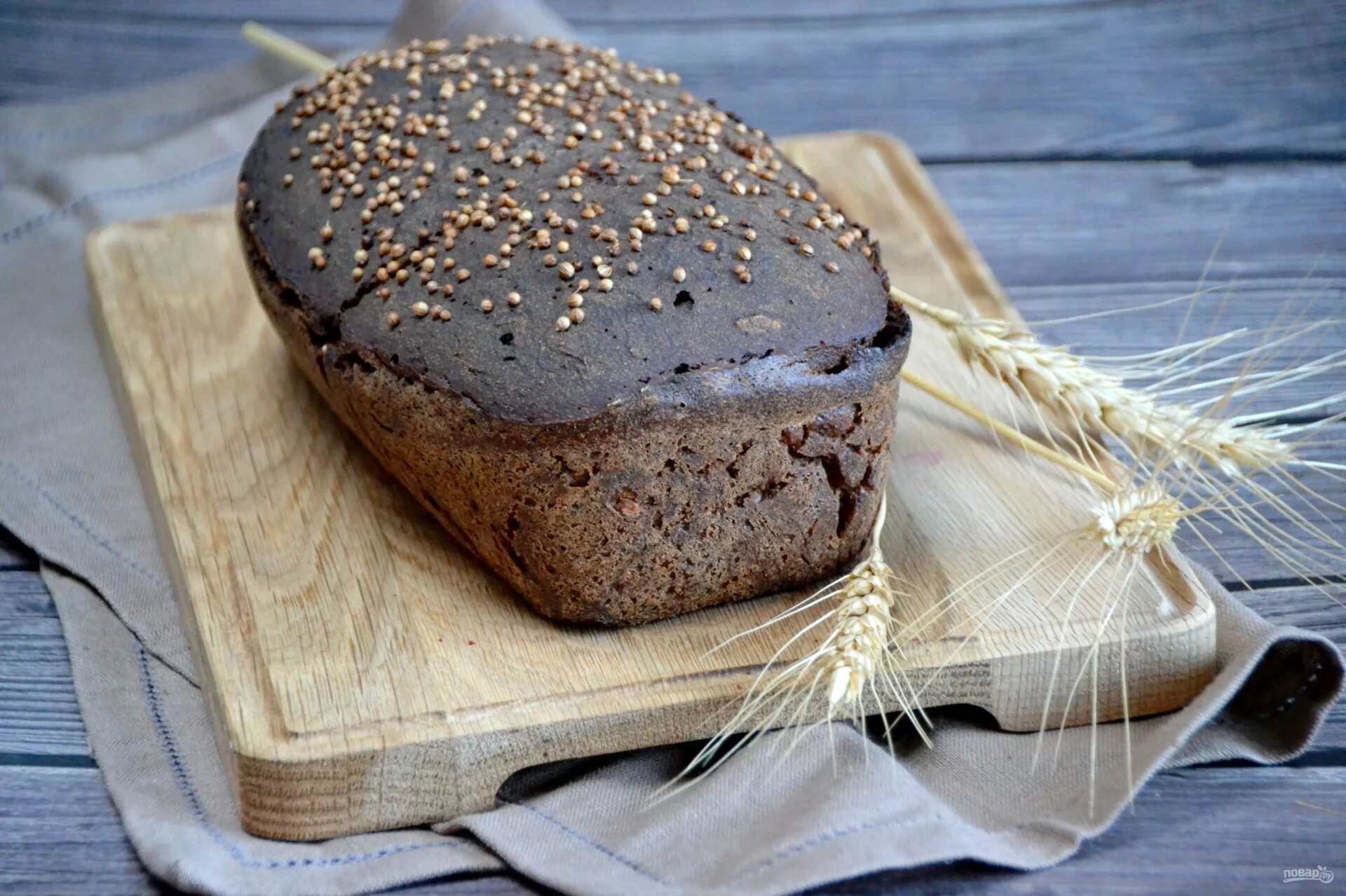 Бородинский хлеб на закваске рецепт