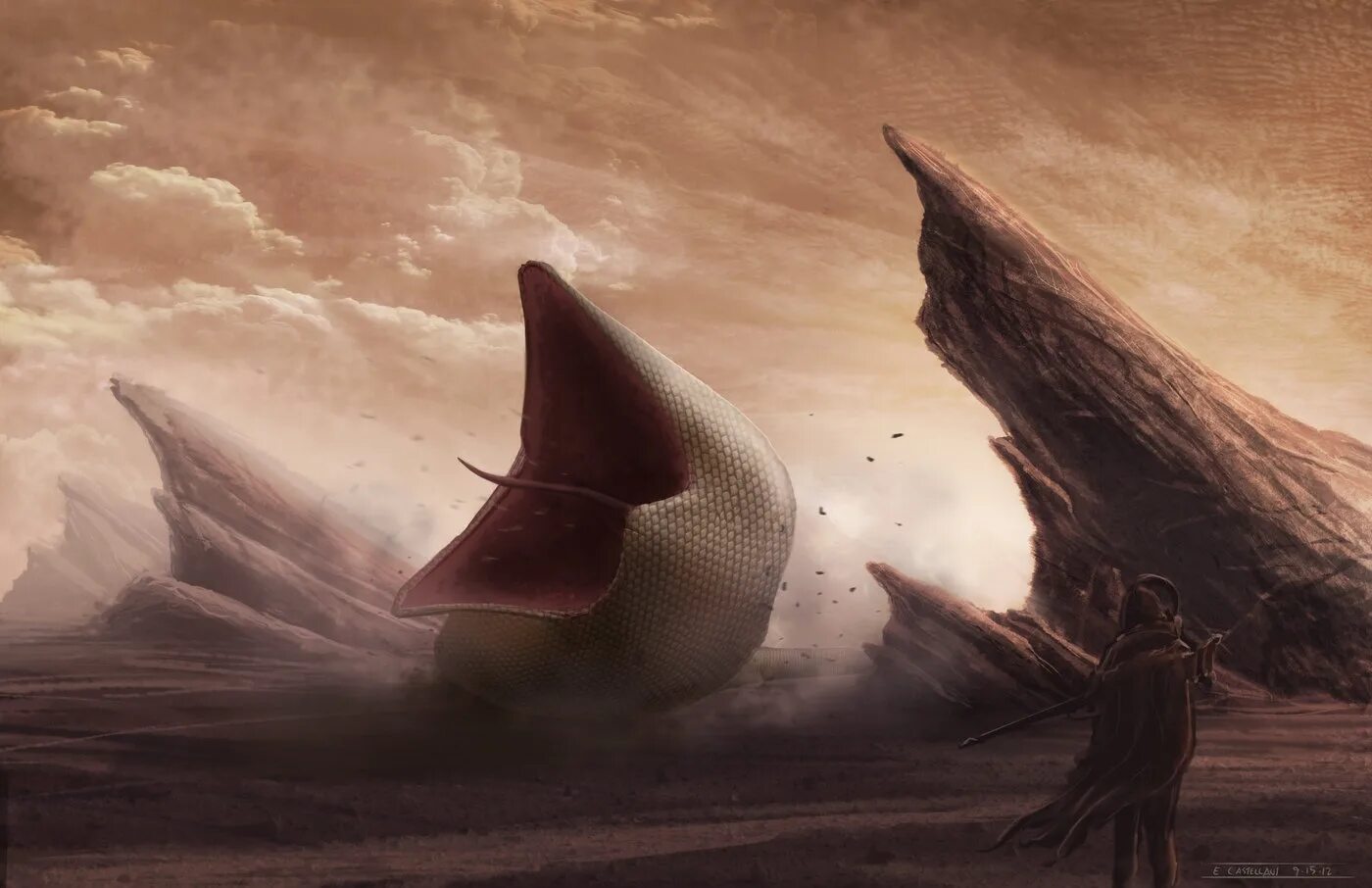 дюна фрэнк герберт арт. фрэнк герберт "дюна". песчаный червь дюна. шаи-хулуд дюна 2021. дюна арракис червь.