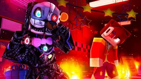 Minecraft fnaf security breach анимация на русском