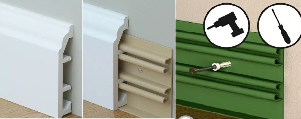 Дюрополимер как крепить. Плинтус rico color hsp 80. profil doors крепежная клипса для плинтуса. skirting 7016 плинтус с кабель каналом пластиковый - 70 мм - клипса. плинтус дюрополимер с креплением.