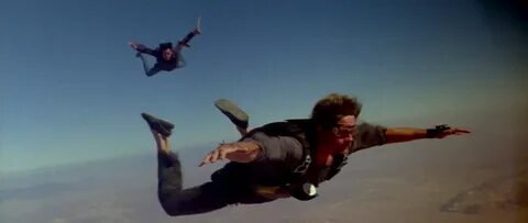 He s crazy skydiving