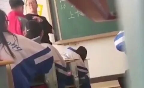 Жесткая училка видео