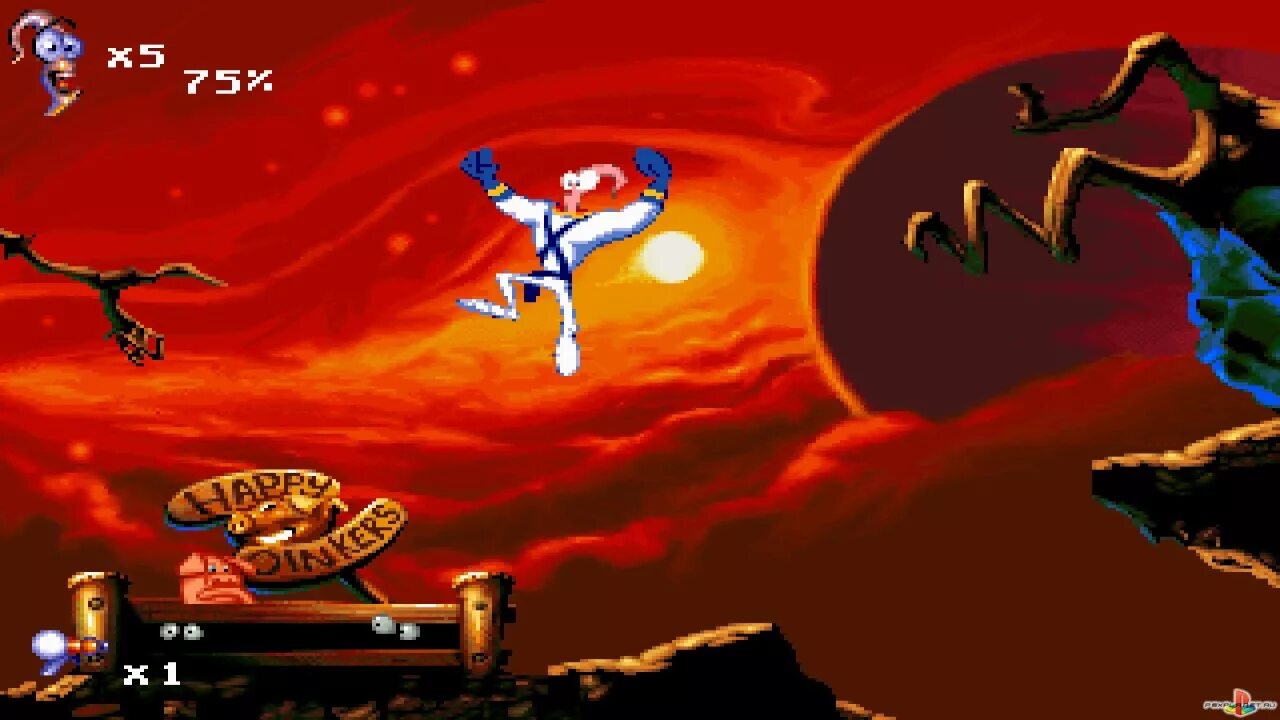 Как называется игра сега червяк джим. Джим червяк 2 sega. игра sega: earthworm jim. earthworm jim геймплей. червяк джим 1 сега.