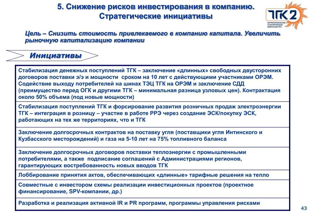 Программа стратегических инициатив. Стратегические инициативы пример. Стратегическая инициатива это. Как снизить риски инвестирования. Стратегические инициативы компании примеры.