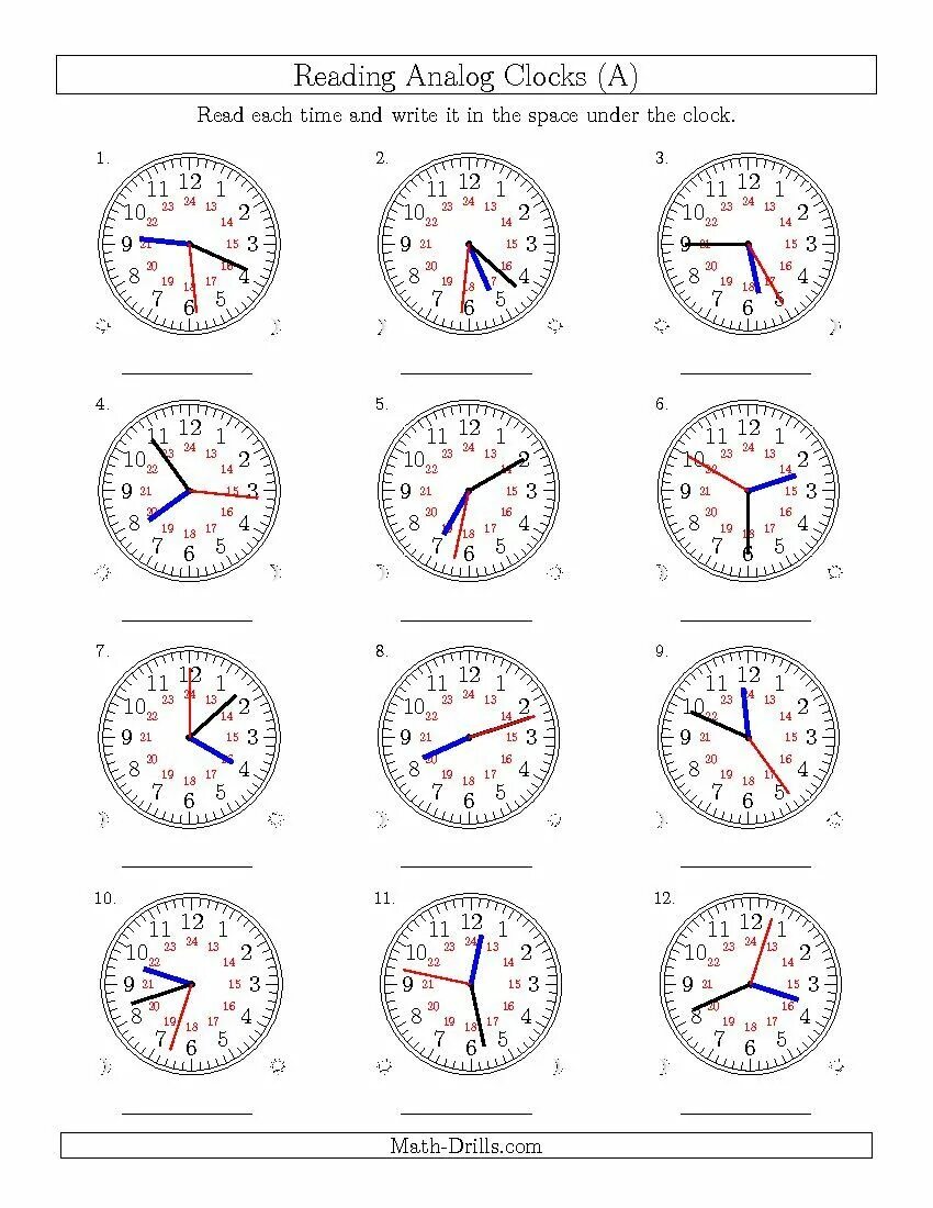 Эксперимент часы и время. Цифровые часы Worksheets. Analog Clock. Время на аналоговых часах. Reading time.