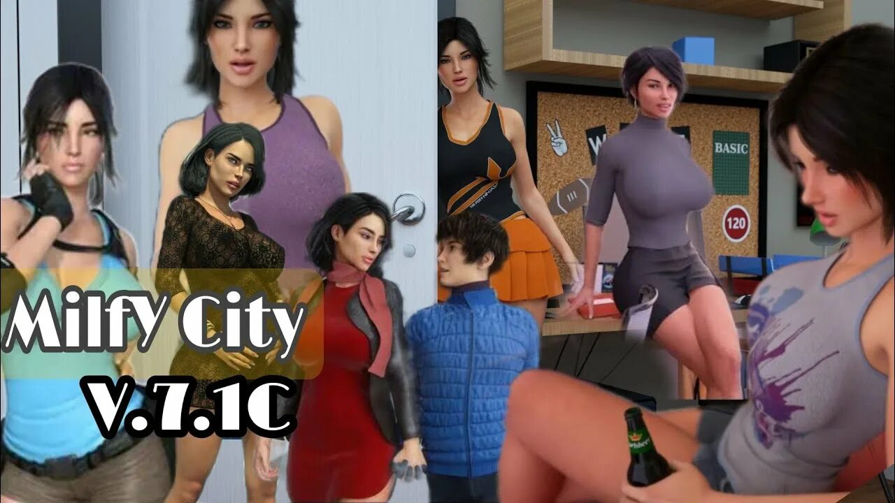 Milfy City 2023. Милфи Сити игра. Секретная галерея milfy City. Игра milfy Day.