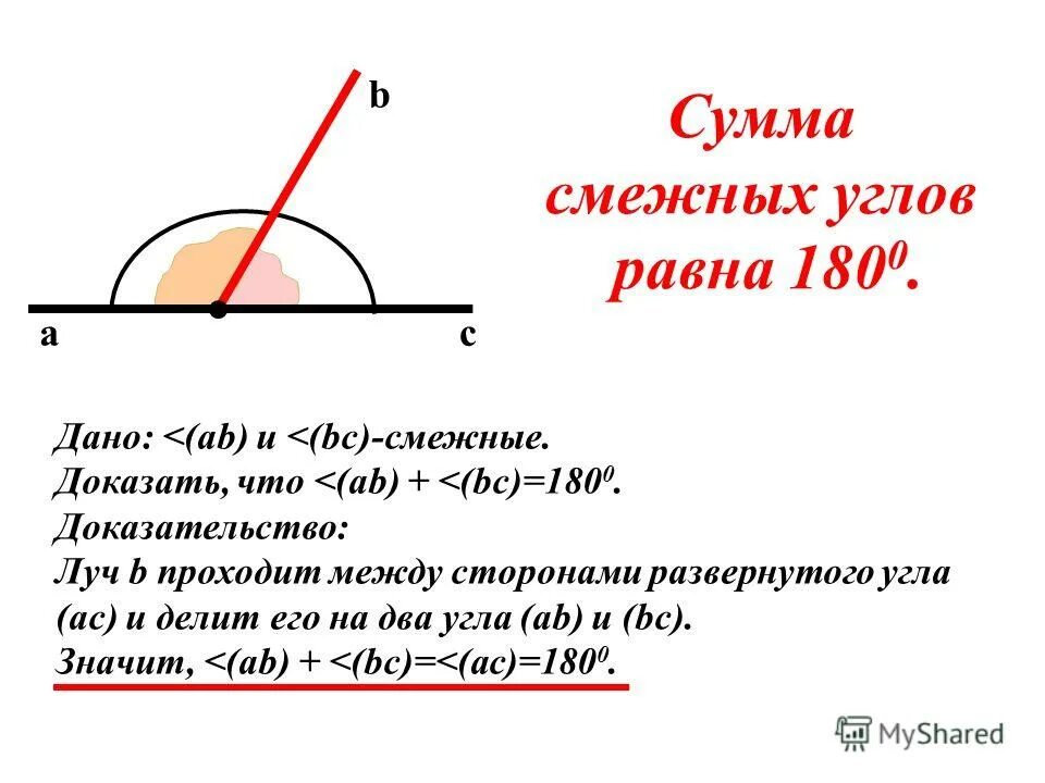 Какие углы равны 180. Сумма смежных углов равна 180 градусов. доказательство смежных углов. свойство смежных углов доказательство. смежные углы.