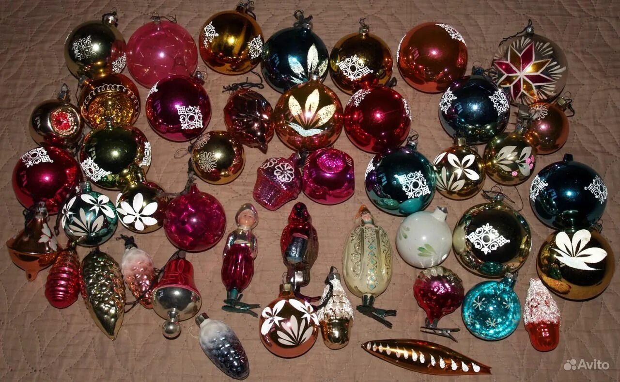 игрушки елочные 50-60 гг. игрушки 50-х годов. елочные игрушки 60-х годов. елочные игрушки 60-х годов. советские новогодние игрушки.