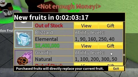 Blox fruits blizzard