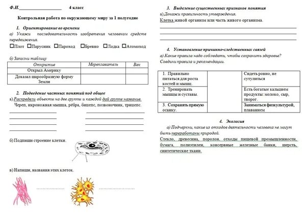 Проверочная работа по теме жизнь луга