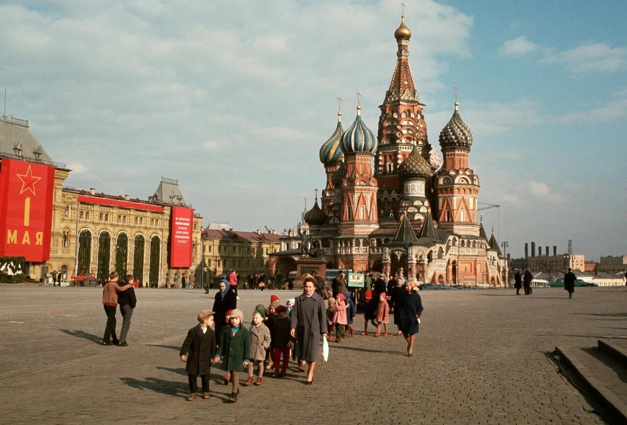 Москва красная площадь СССР