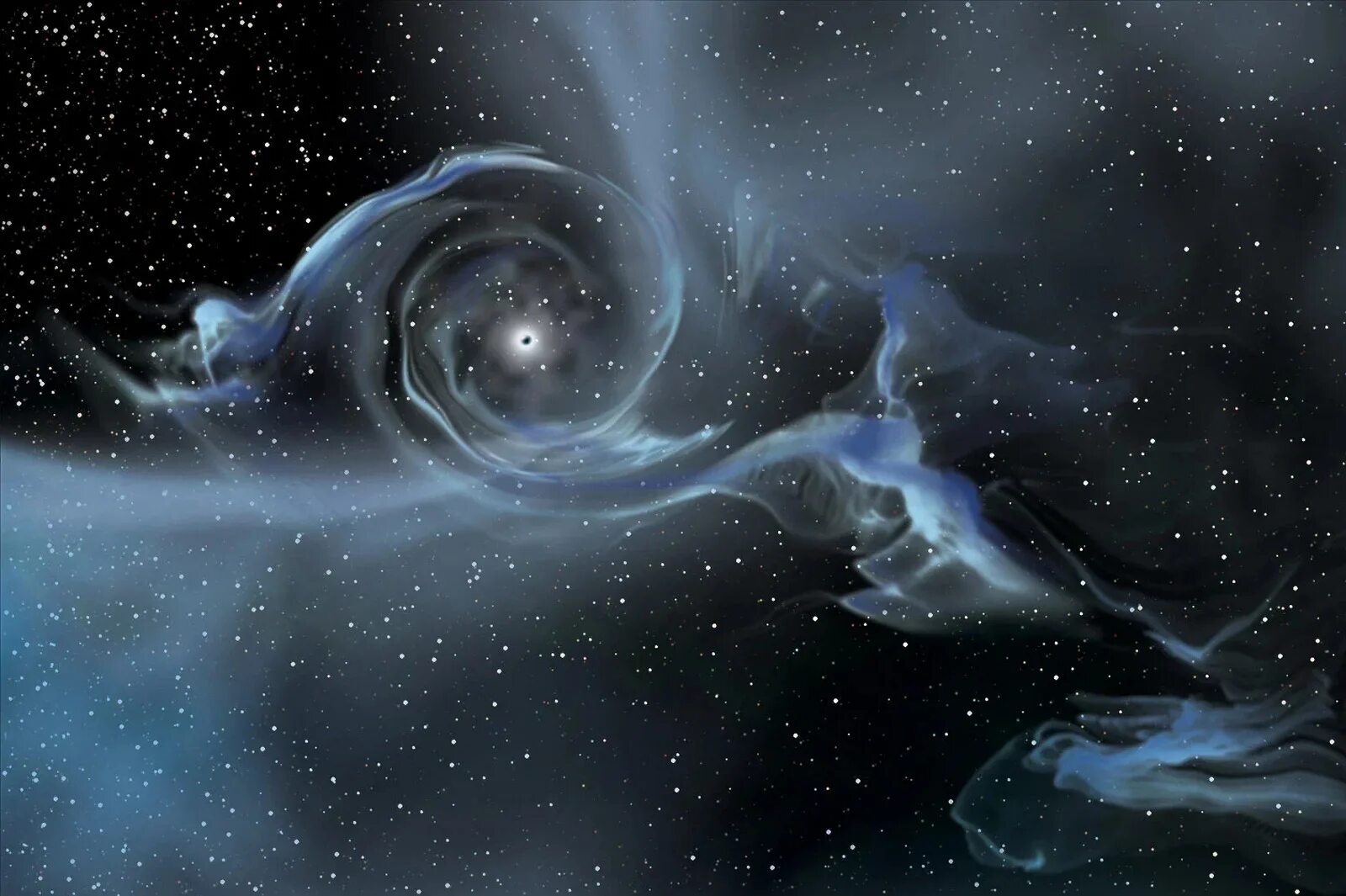 Теория пространственных аномалий. Материя черной дыры. Материя в космосе. Темный поток в космосе. Темная энергия в космосе.