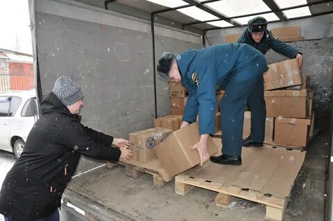 Железногорск гуманитарная помощь