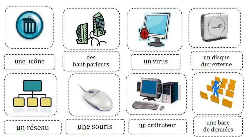 Слово интернет на английском. Лексика по французскому языку. Лексика французского языка. Лексика по теме компьютер. Компьютер на французском языке.