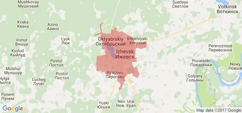 Ижевск местонахождение