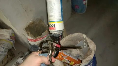 Сколько засыхает монтажная пена