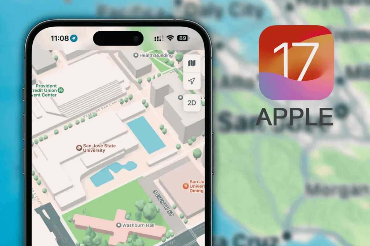 Ios 17 карты