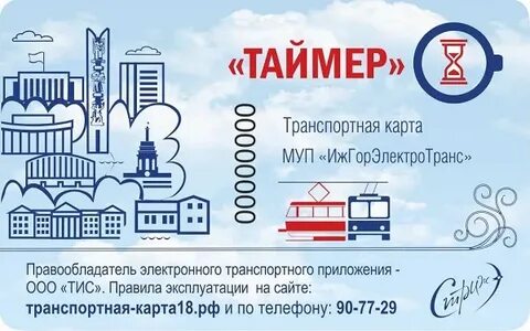 Транспортная карта ижевск