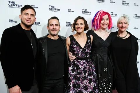 Charly DeFrancesco, Marc Jacobs, Glennda Testone, Lana Wachowski, and Karin ...