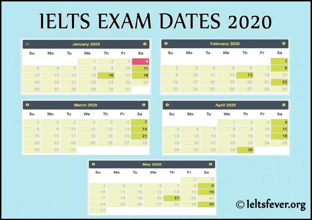Exams date. IELTS Exam. IELTS Exam Dates. IELTS preparation. Schedule for IELTS preparation.