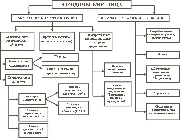 Организационно правовые формы предприятий коммерческие и некоммерческие. Юридические лица коммерческие и некоммерческие организации схема. Организационно-правовые формы некоммерческих организаций схема. Схема виды некоммерческих юридических лиц. Виды юридических лиц коммерческие и некоммерческие схема.