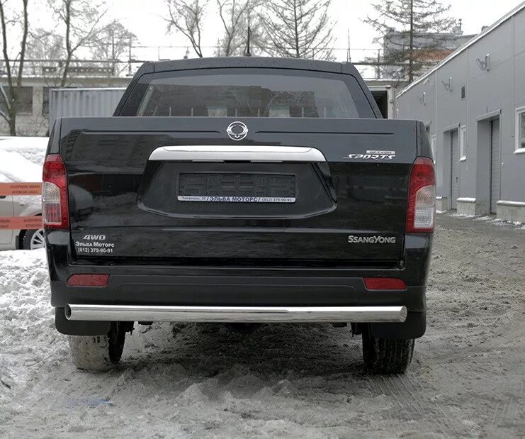 Задний бампер саньенг актион. Ssangyong actyon sports 2012. защита заднего бампера ссанг енг актион спорт arbprq9001wwa. защита бампера актион спорт. ssangyong actyon sports 2007 силовой бампер.