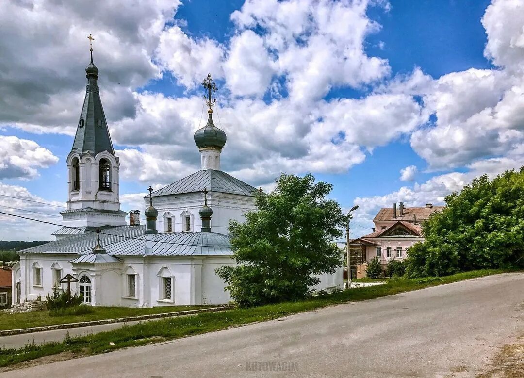 Благовещенская Церковь Касимов. Успенская Церковь в городе Касимове.