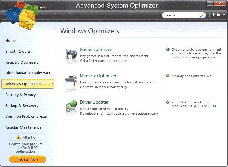 Программа для ускорения виндовс. Advanced System Optimizer. Windows Optimizer. Advanced System Optimizer игровой режим. Advanced System Optimizer для Windows 10.