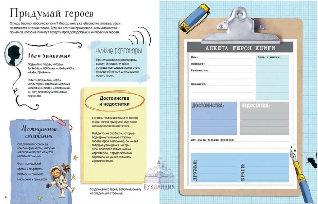Создание героя книги. Создание героя книги. Создание героя книги. Анкета для создания персонажа. Создание героя книги.