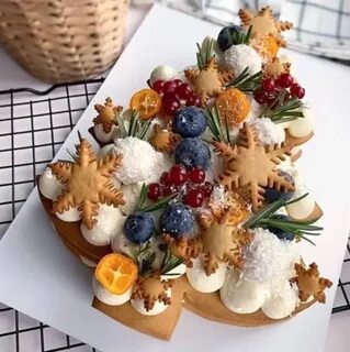 Торт елочка из медовых коржей