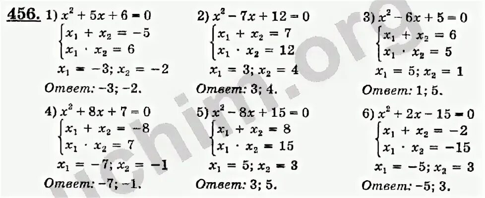 Алгебра 8 класс номер 2