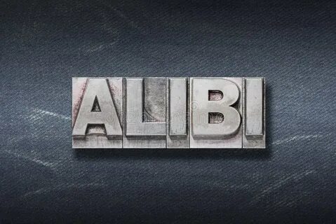 Alibi text