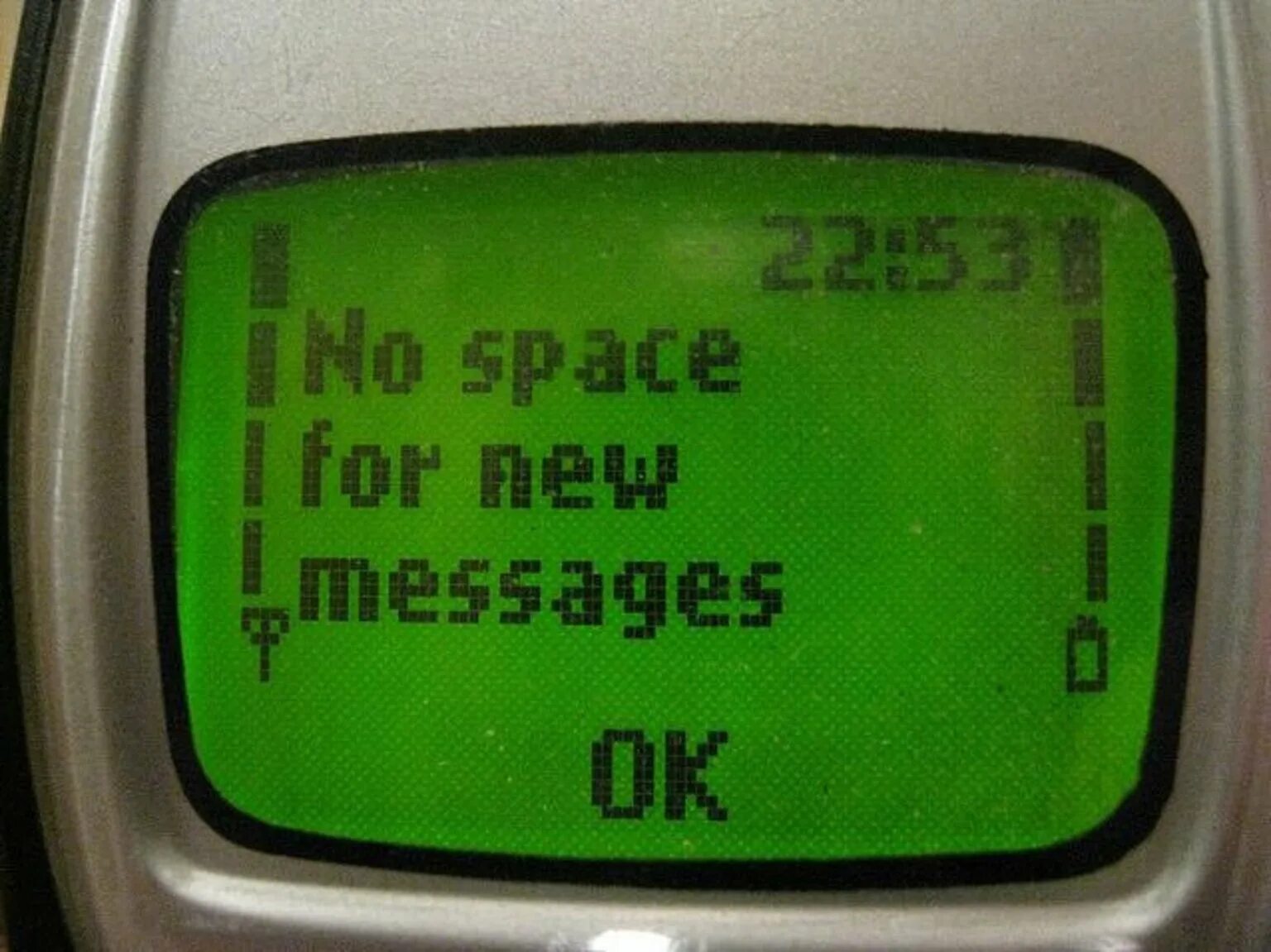 Nokia no Space for New messages. No Space for New messages.