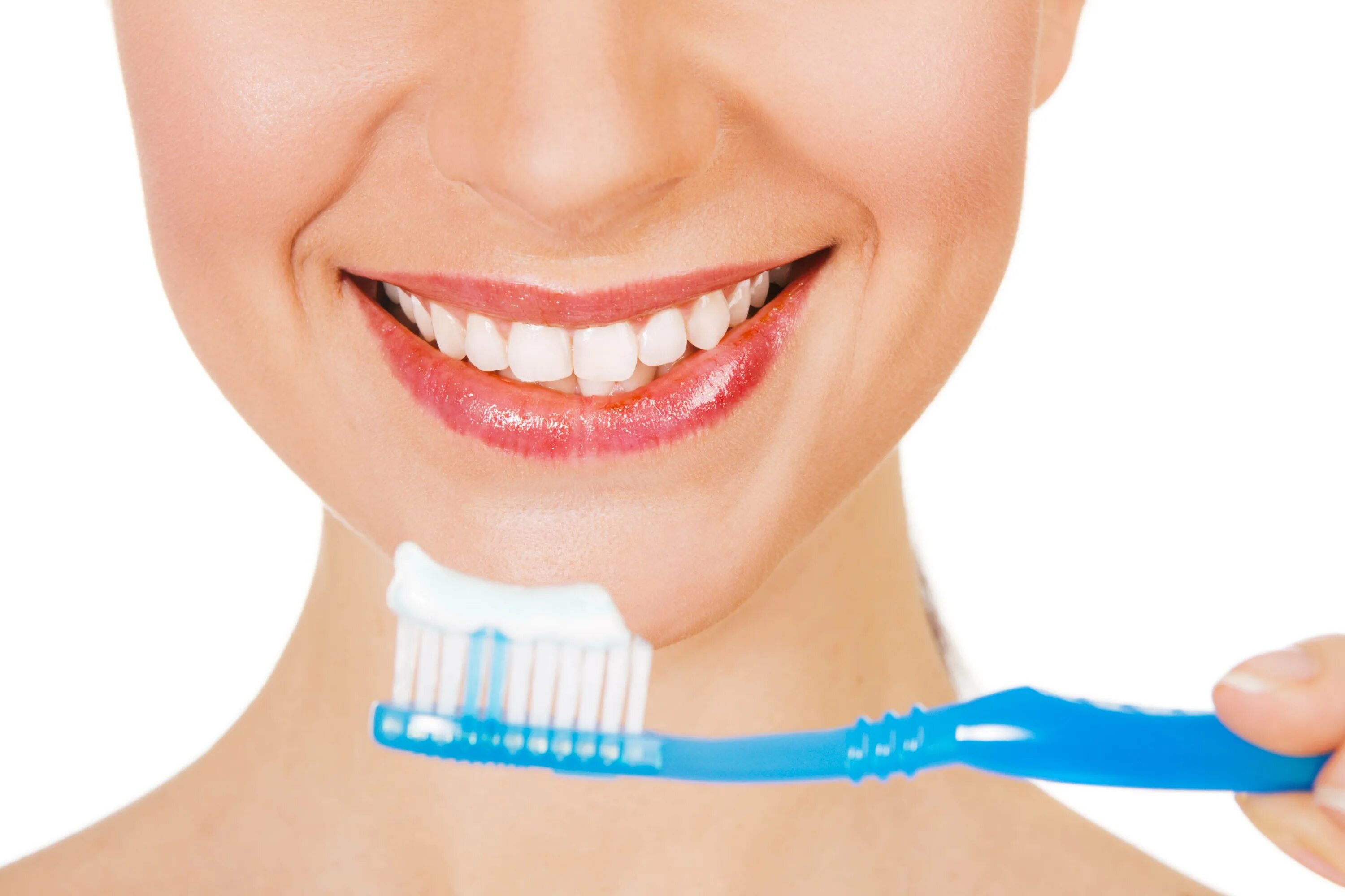 Чистка фтором. Индивидуальная гигиена полости рта. Красивые зубы уход. Dental Care зубная паста.