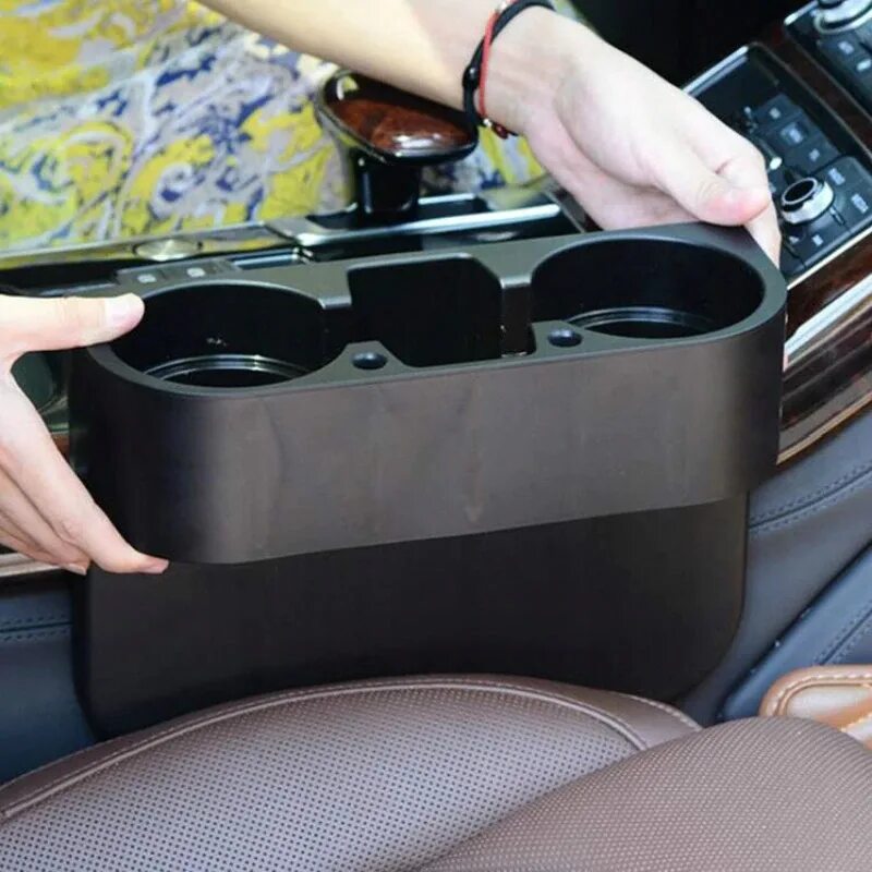 Органайзер для напитков Forshina h0001. Cup Holder (кап-холдер). Держатель универсальный Nova из мягкого полиуретана в подстаканник 44186. Подстаканник для автомобиля.