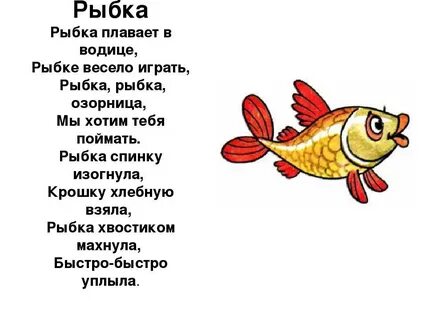 Короткие стихи про рыбок