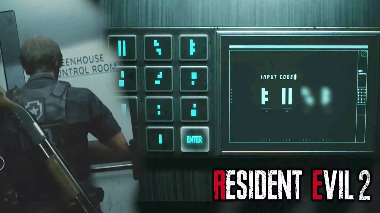 Resident Evil 2 пульт управления 3. Resident Evil 2 пульт управления 2.