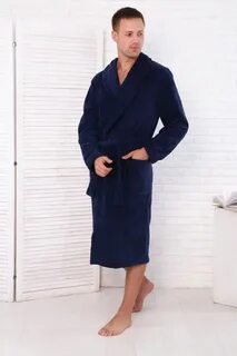 Халат велюрово махровый