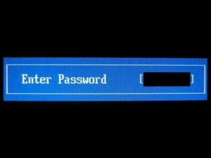 Device enter password