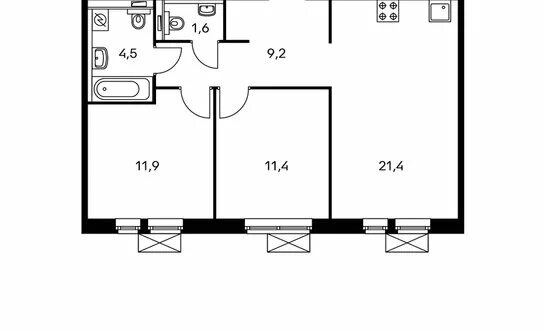 снять квартиру в жк люберцы